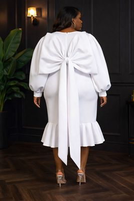 White The Gift Dress