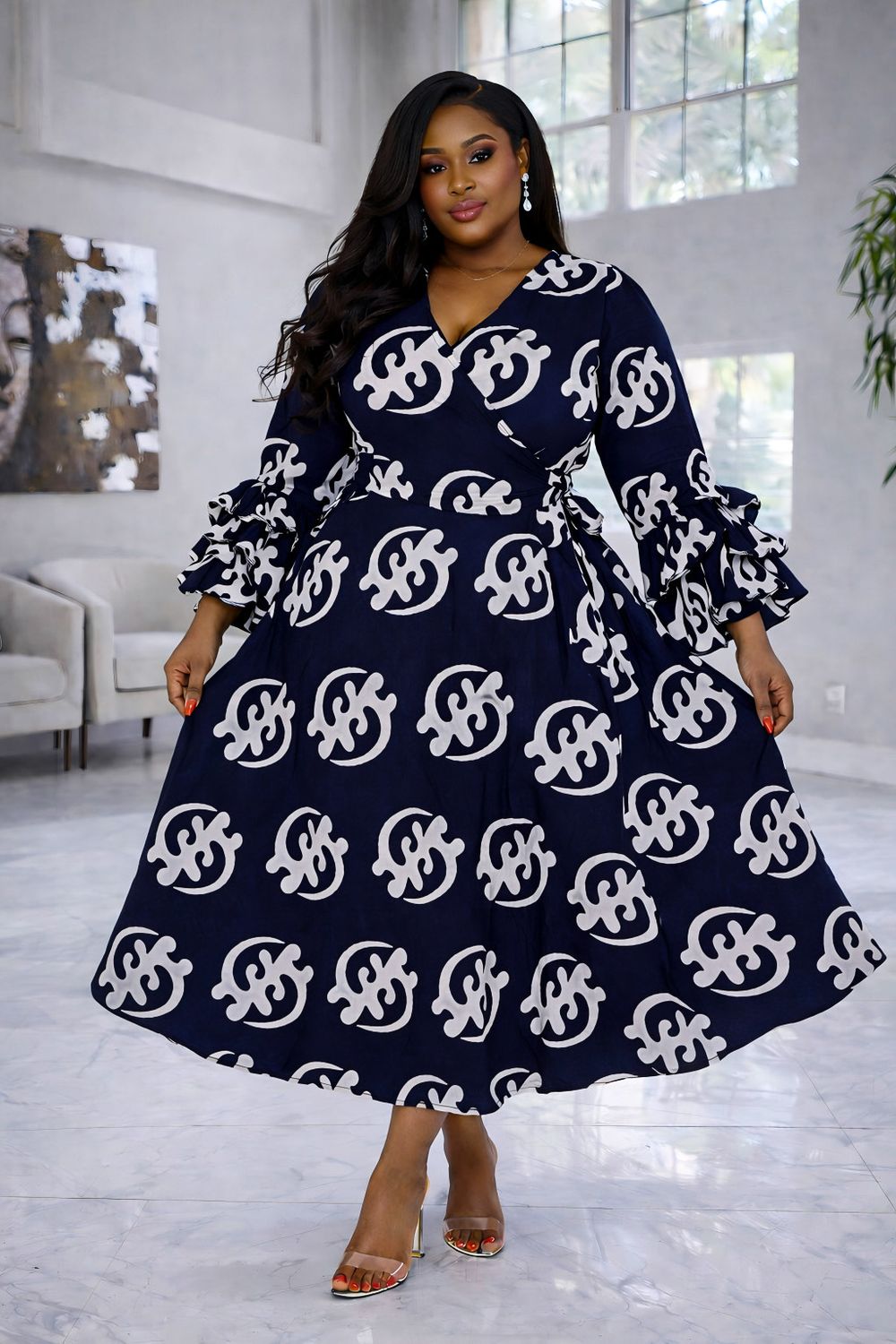 Queen Adira Ankara Dress