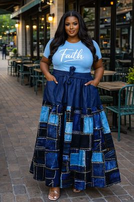 Jasmine Denim Skirt