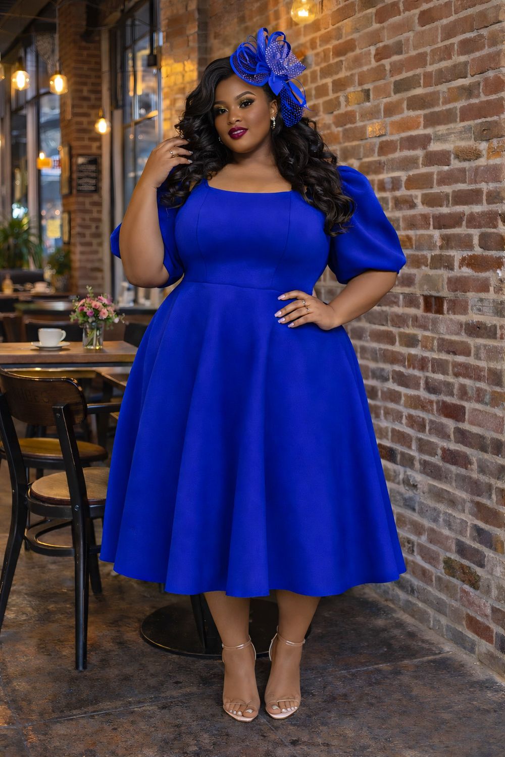 Deborah Blue Dress