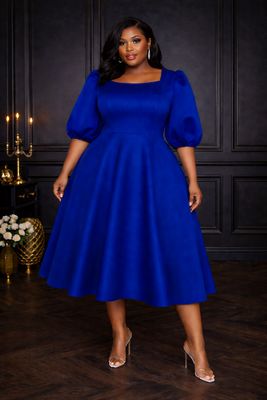 Deborah Blue Dress