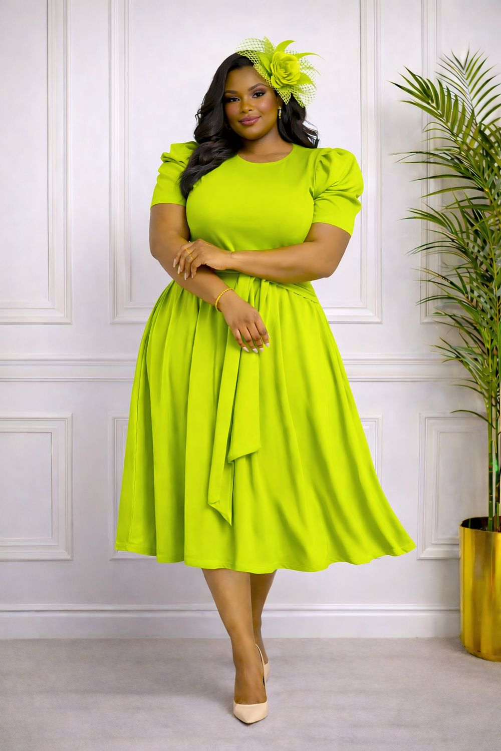 Everyday Spring Lime Dress