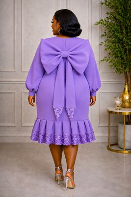 The Present Lilac Sequin Dress
