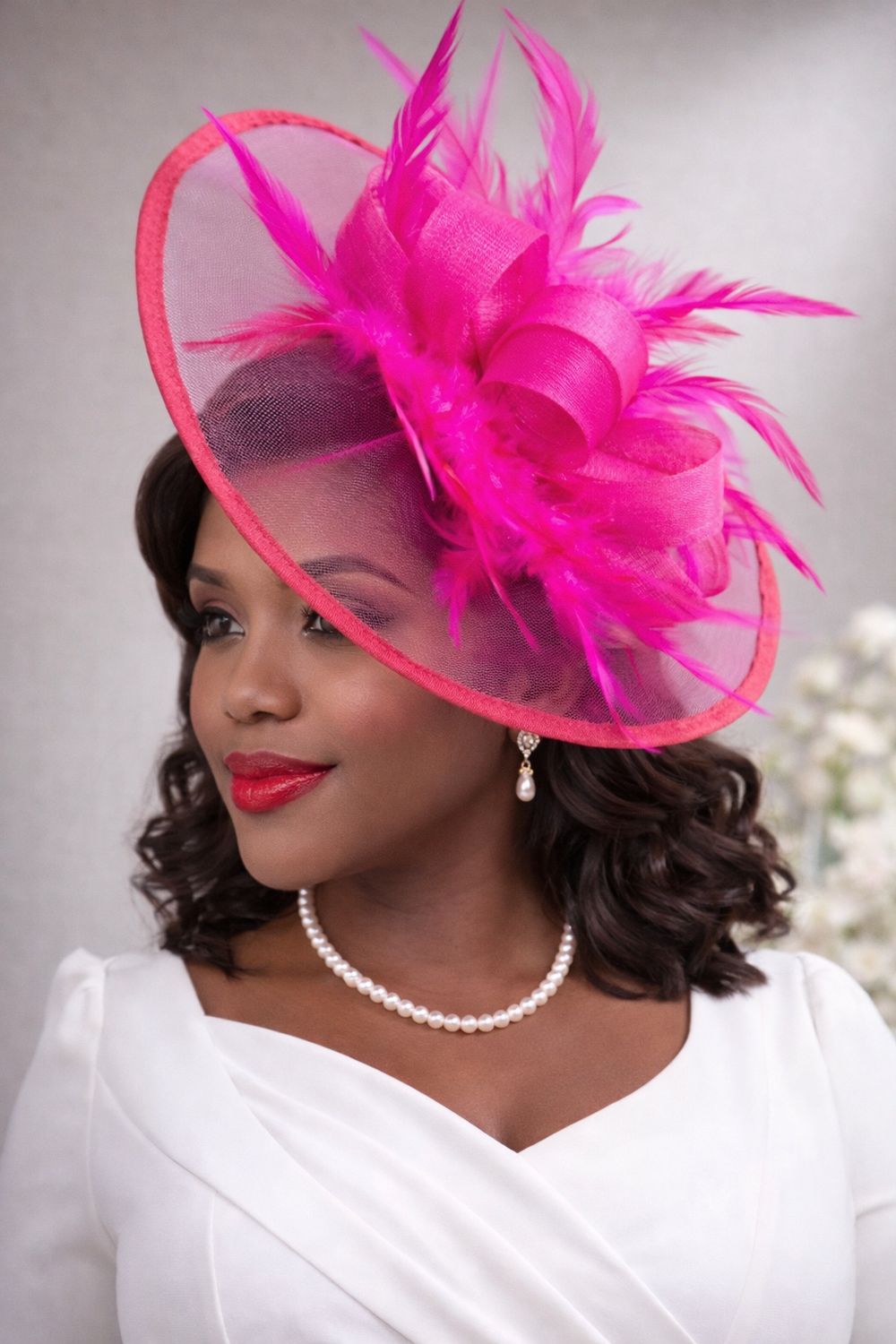 Hot Dianna Fascinator