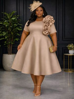 Lady London Ruffle Dress Lady London Ruffle Dress