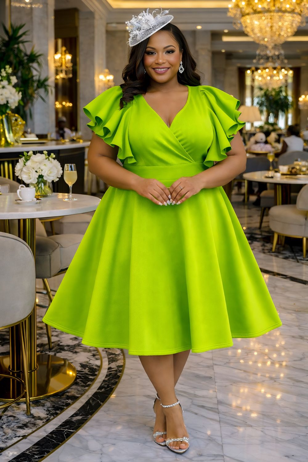 Lady Lush Flare Dress