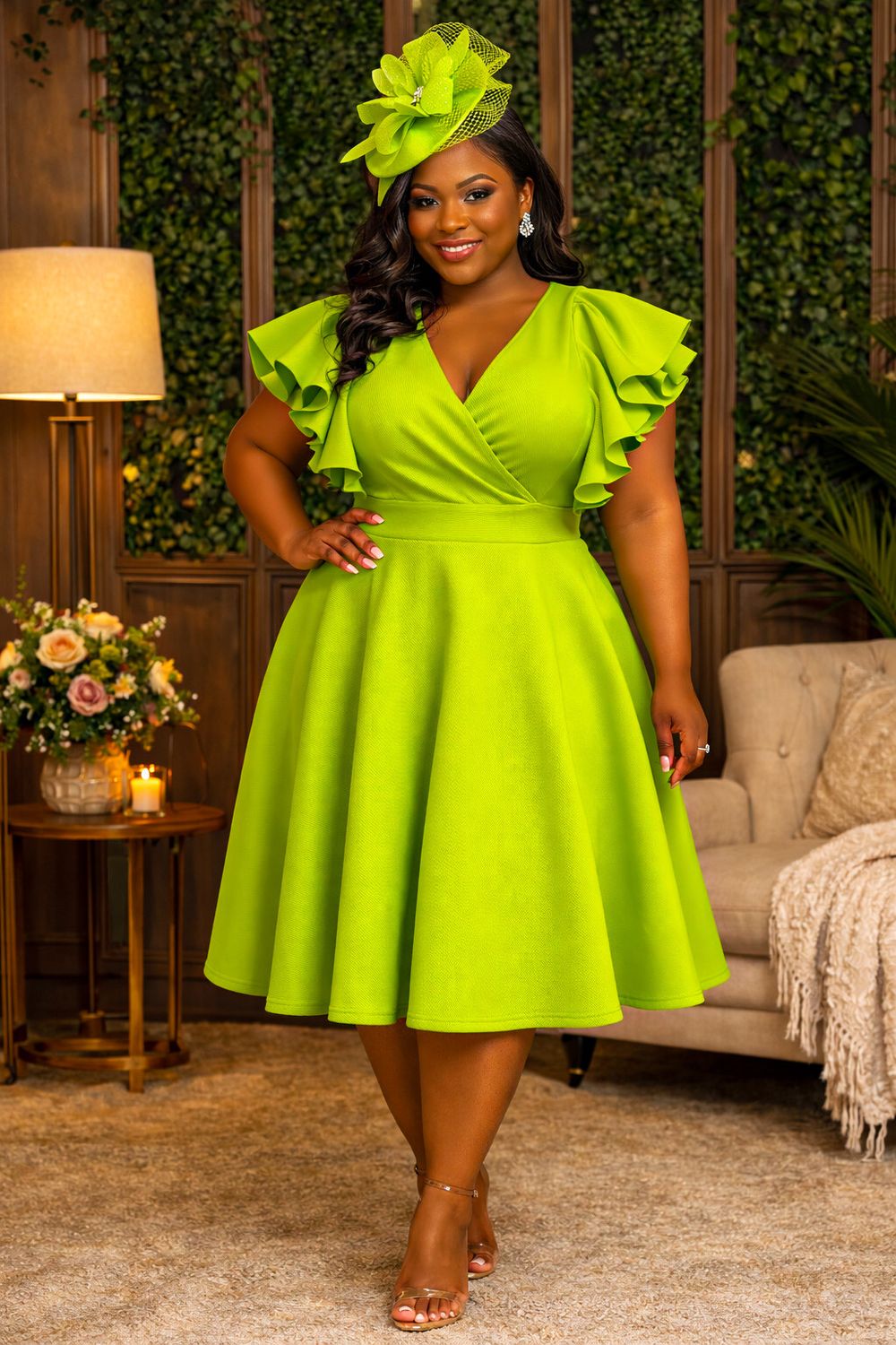 Lady Lush Flare Dress