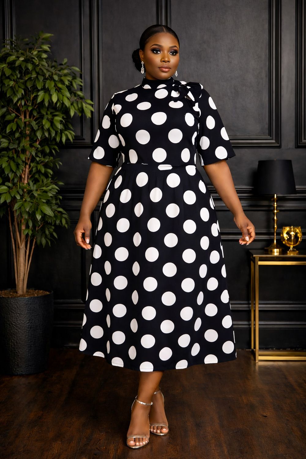 Kristy Polk Dot Dress