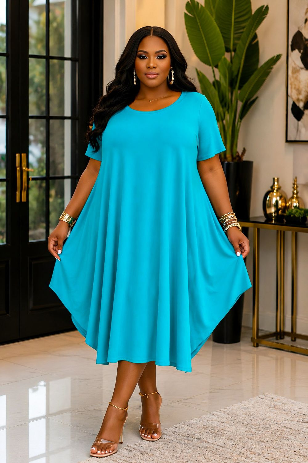 Cassie Turq Baggie Dress