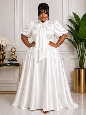White Exaggerated Overflow