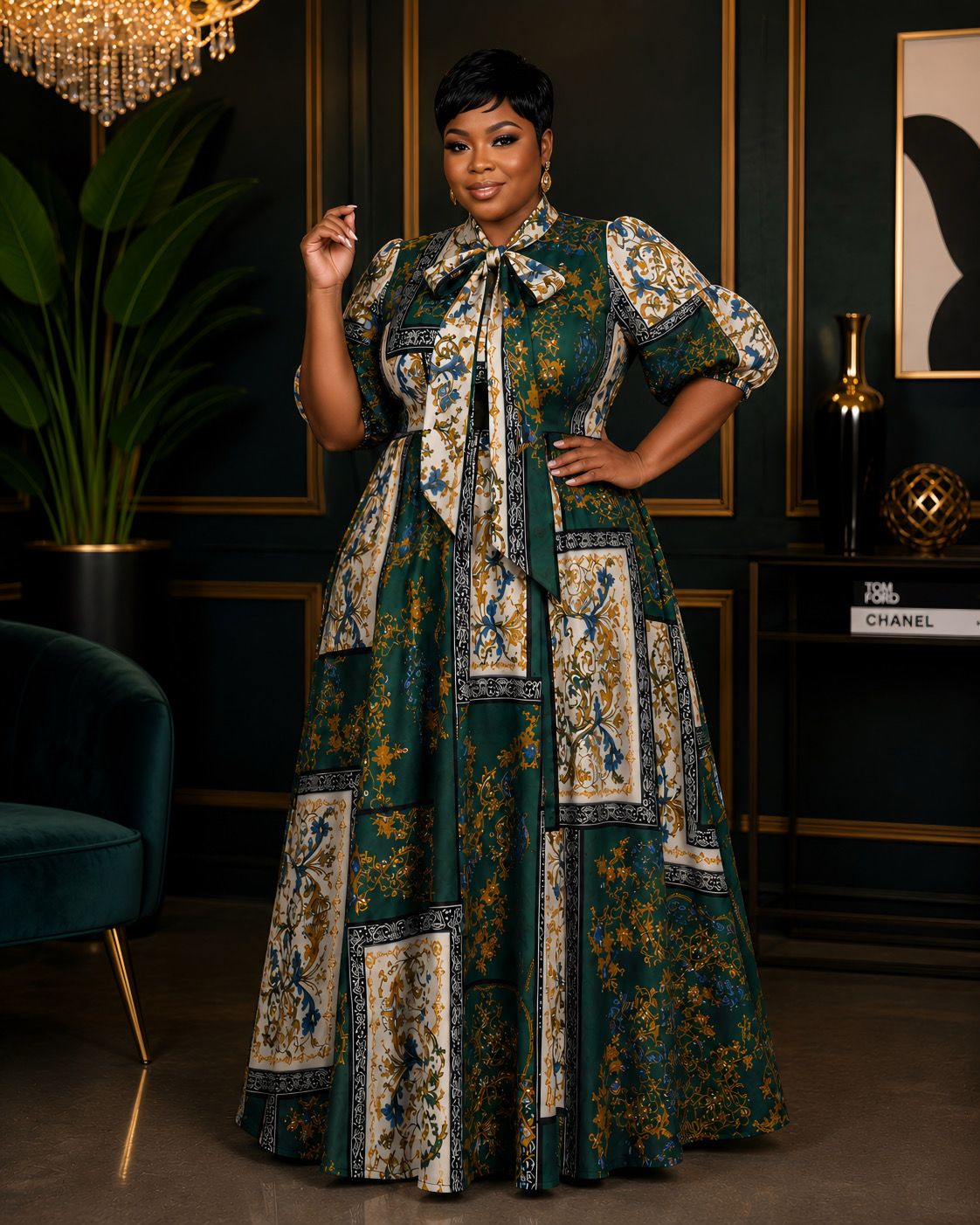 Miriam Overflow Dress