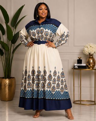 Wilona Belted Dress