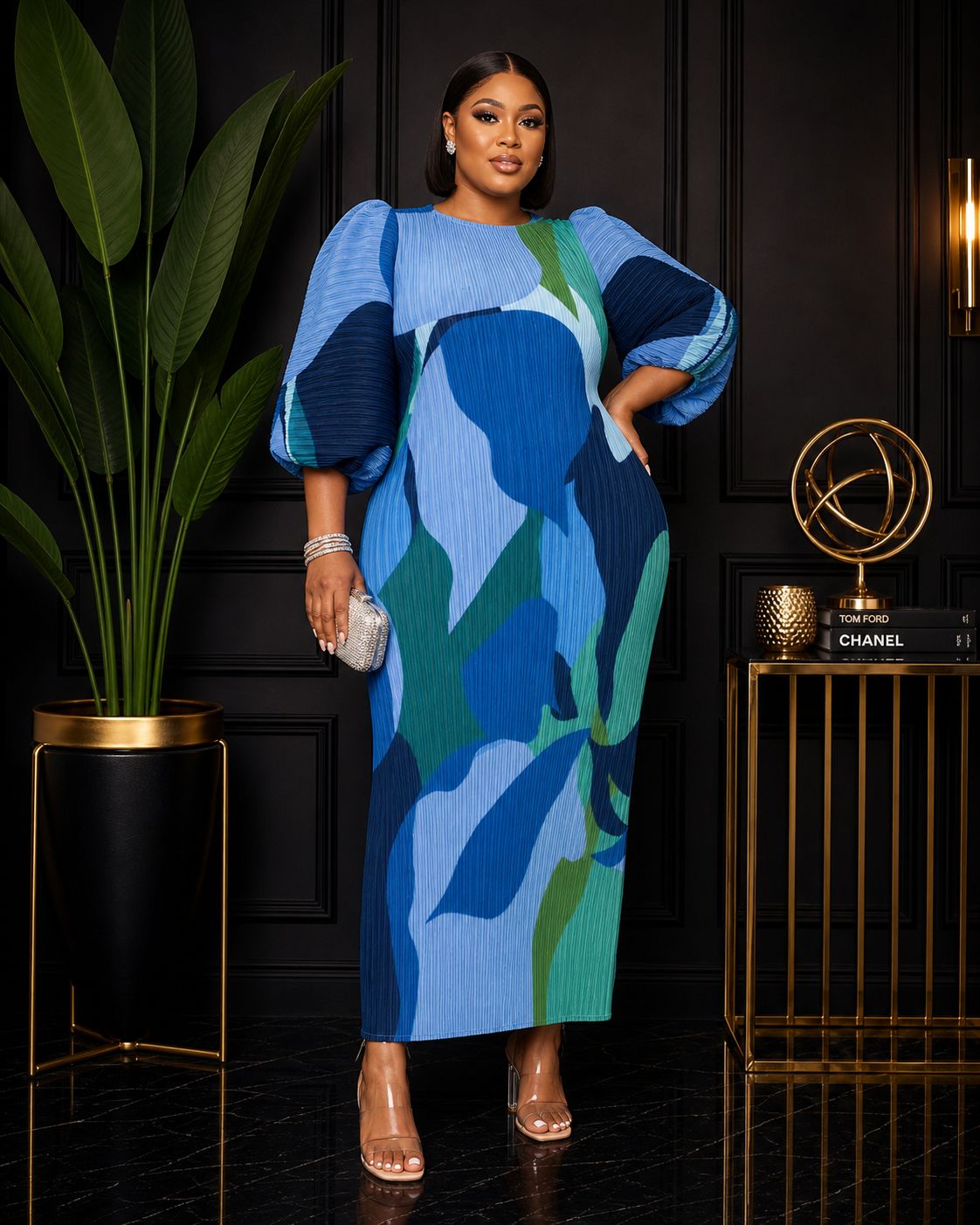 Blue Water Dress