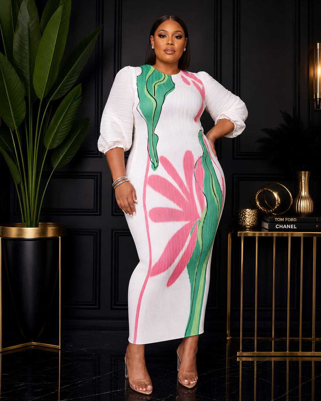 Ayanna Floral Dress