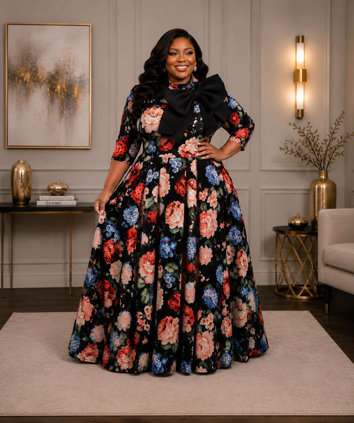 Queen Prancilla Floral Dress