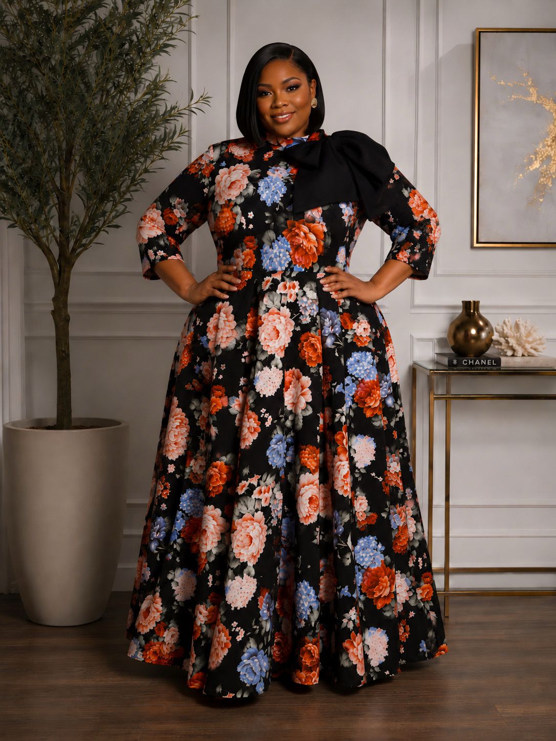 Queen Prancilla Floral Dress