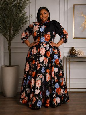 Queen Prancilla Floral Dress