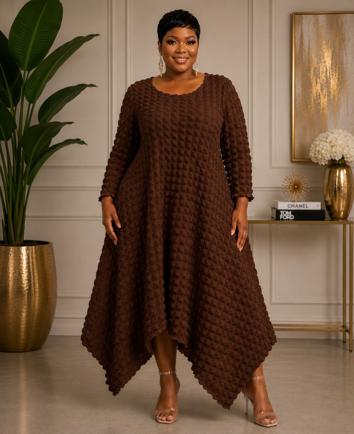 Chocolate Popcorn Dress