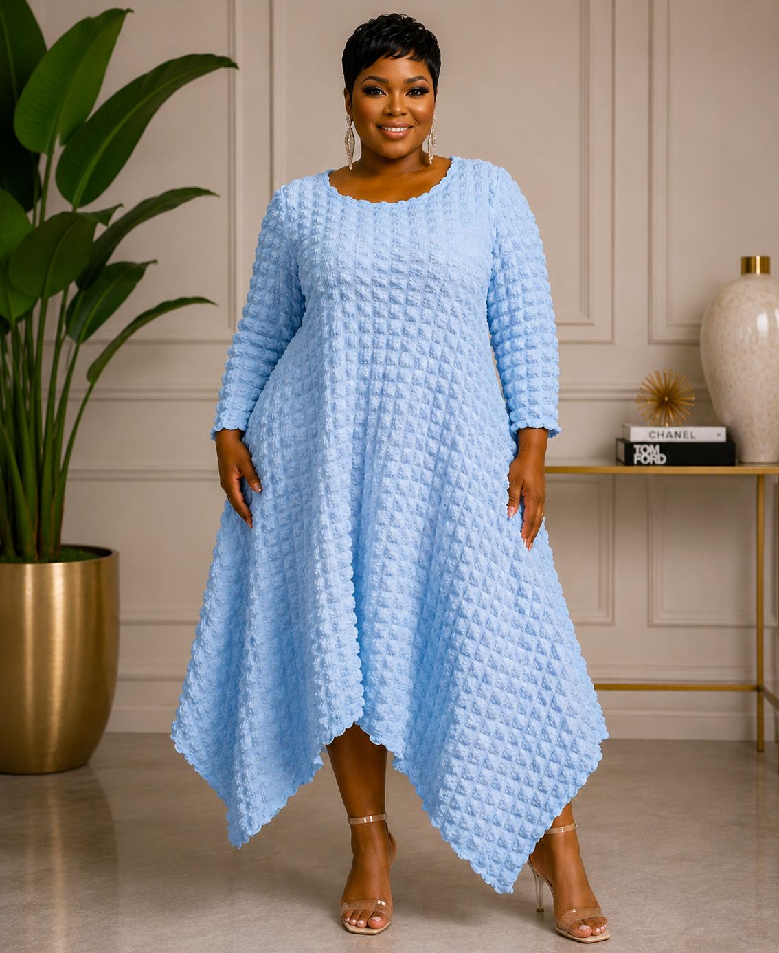 Skye Popcorn Dress