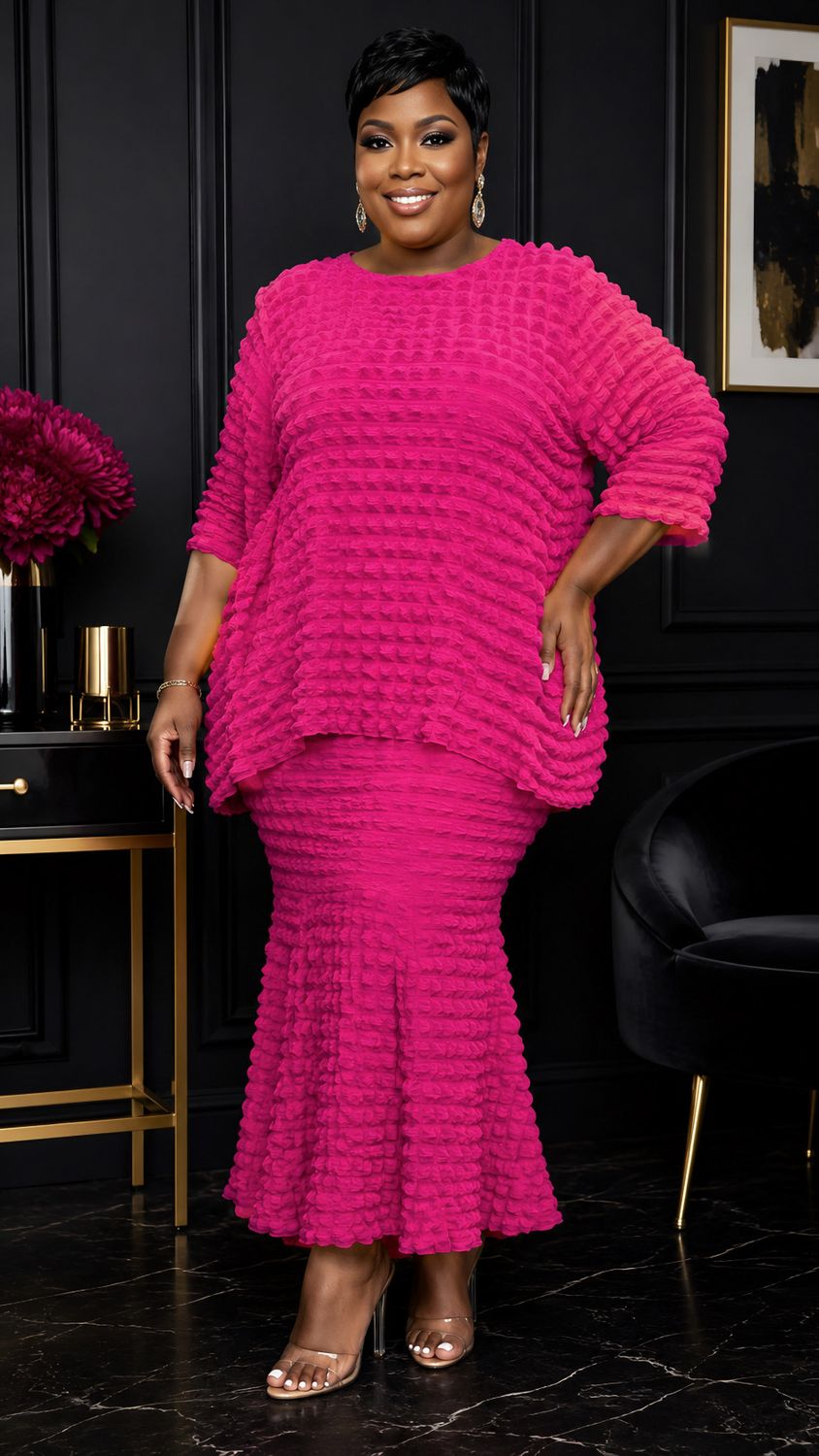 Jazzy Fuchsia Popcorn Set