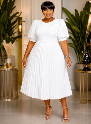 Pure Lydia Pleated Dress