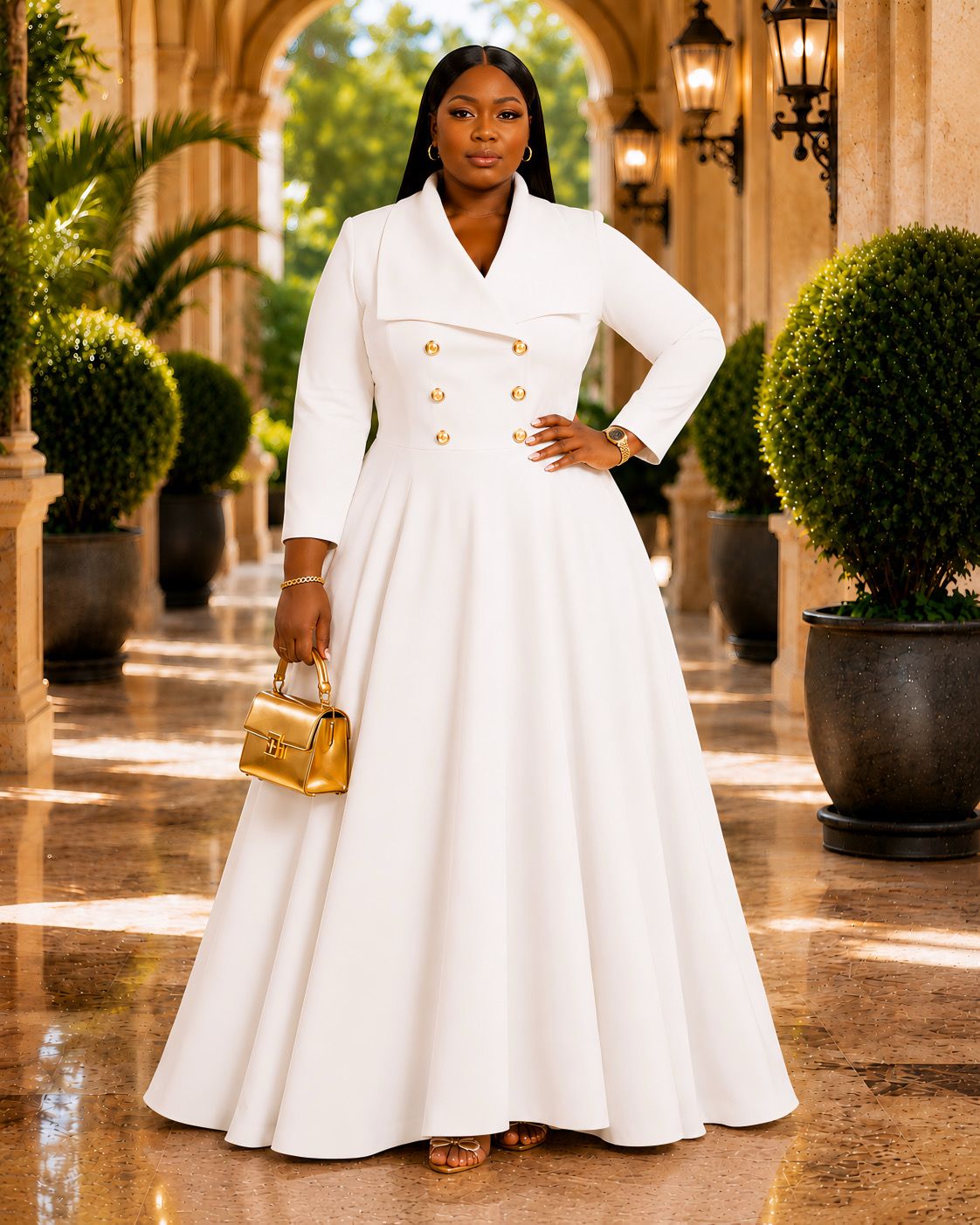 White Fancy Dress