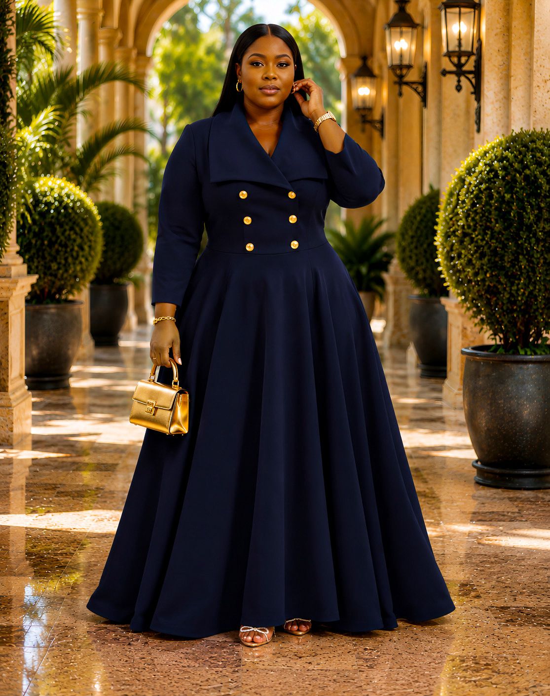 Navy Fancy Dress