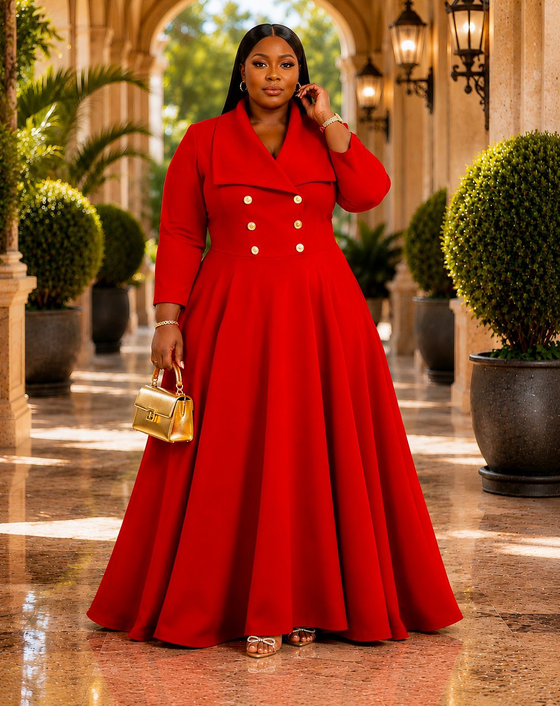 Red Fancy Dress
