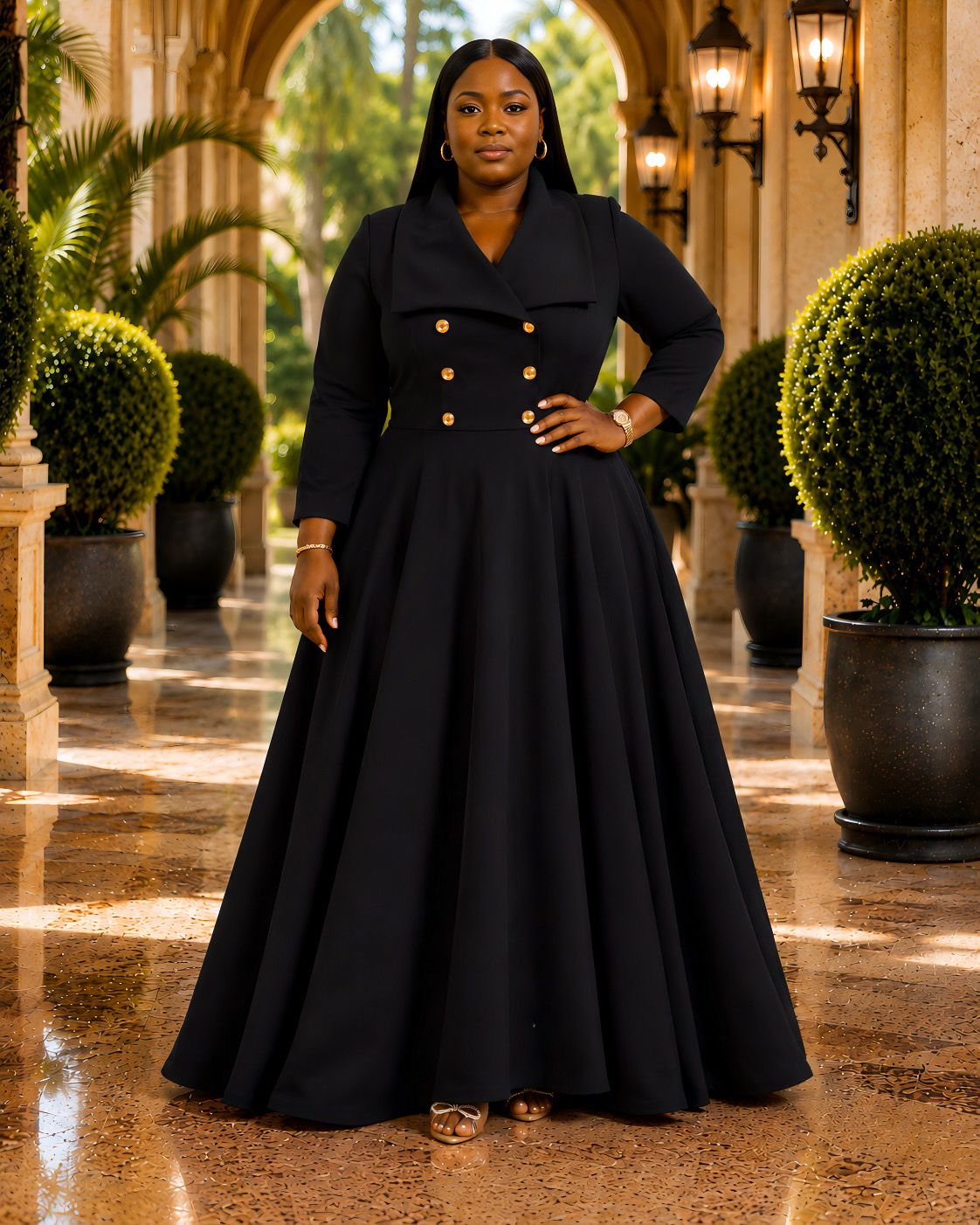 Black Fancy Dress