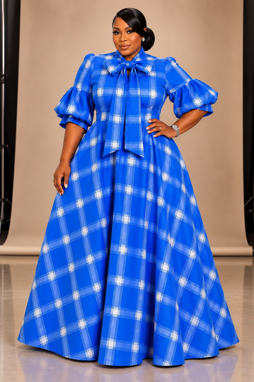 Skye Mesmerize Plaid Overflow