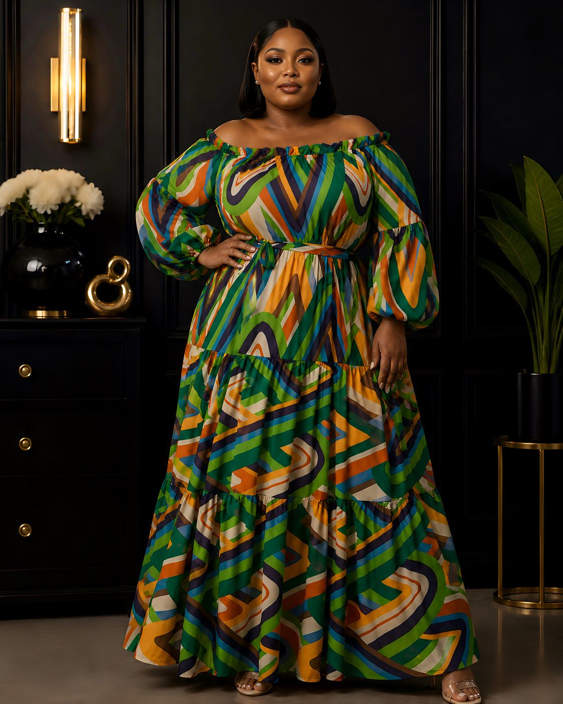 Diamond Maxi Dress