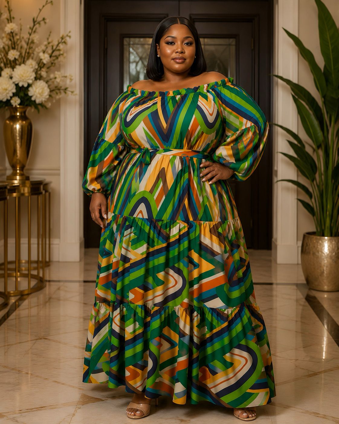 Diamond Maxi Dress