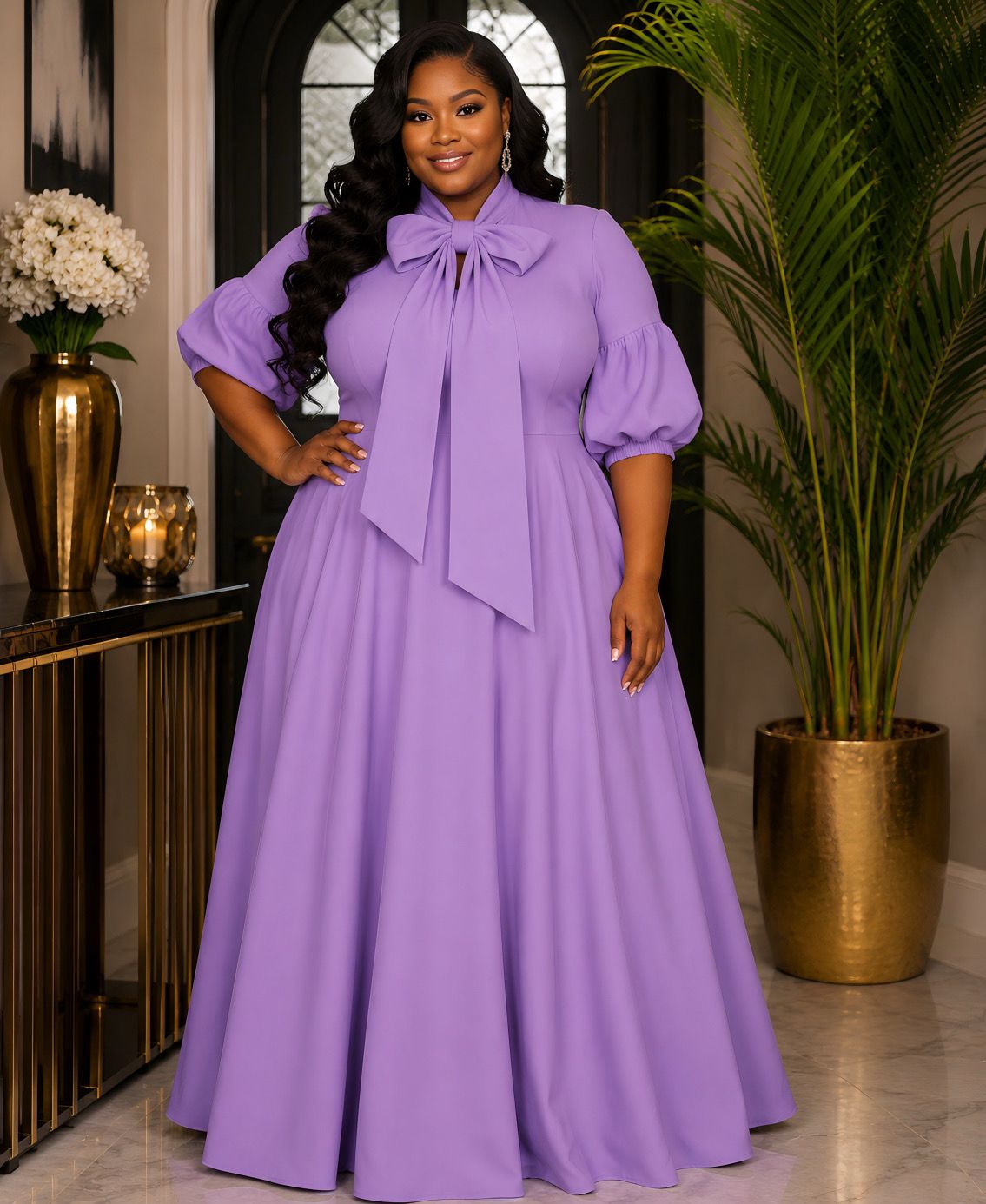 Lilac Exaggerated Overflow