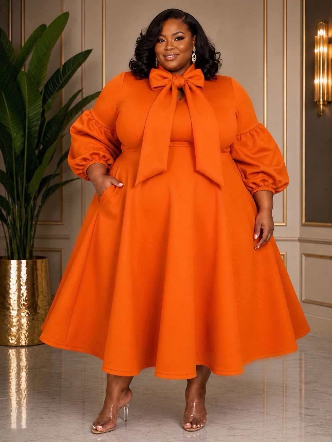 Ultra Pumpkin Porsha Mid Flow
