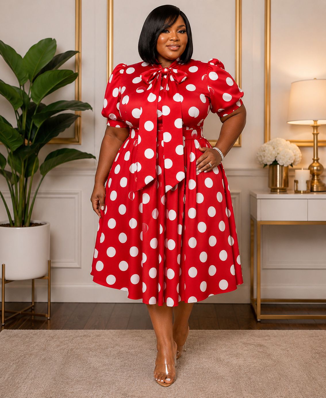 Red Pocohantas Dress