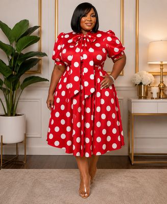 Red Pocohantas Dress
