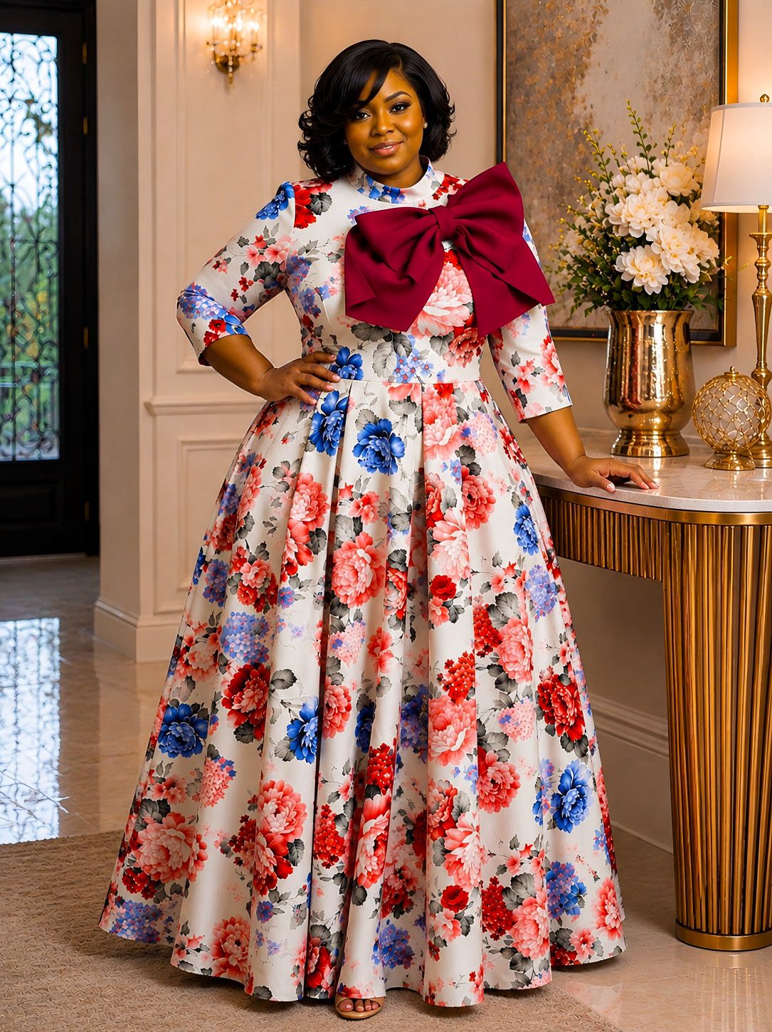 Ruby Queen Prancilla Floral Dress