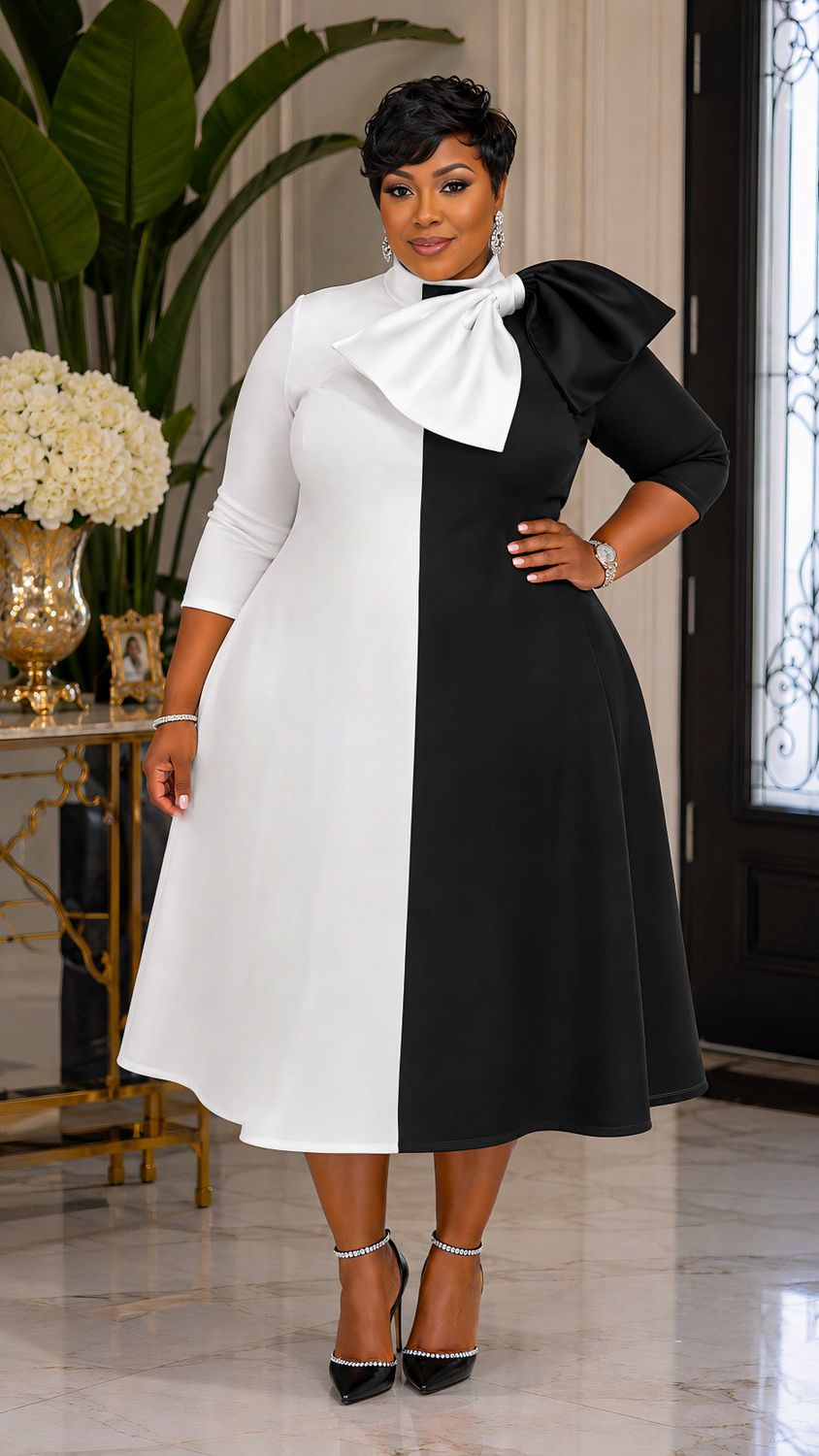 Iconic Classic Bow Dress