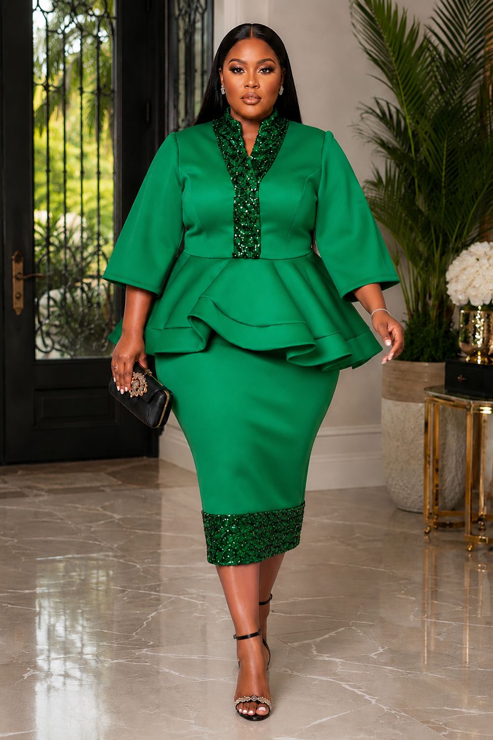Covenant Kelly Sequin Dress
