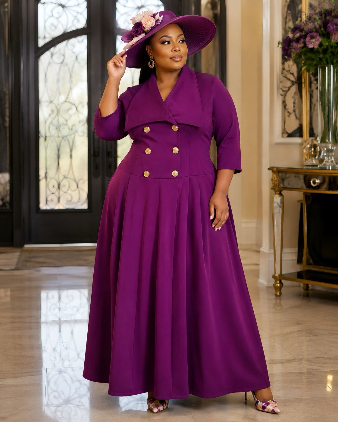 Purple Fancy Dress