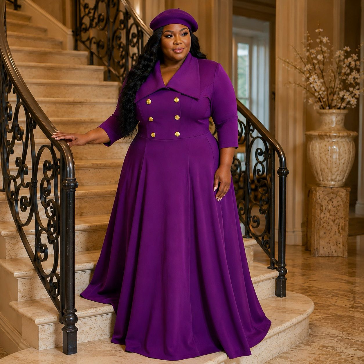 Purple Fancy Dress