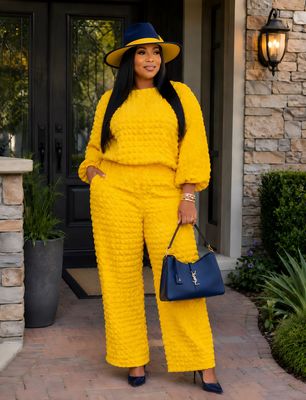 Yellow Pop Off Set