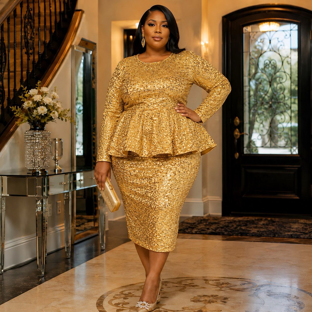 Gold Legacy Sequin Set