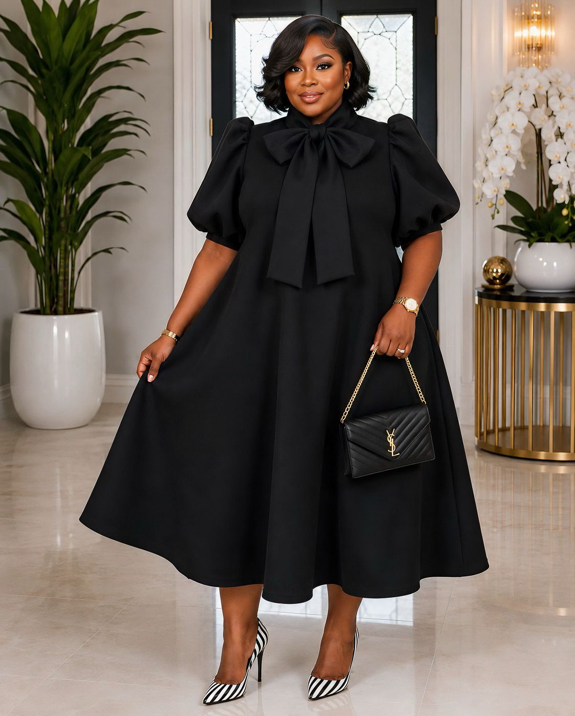 Black Decree Baggie Dress