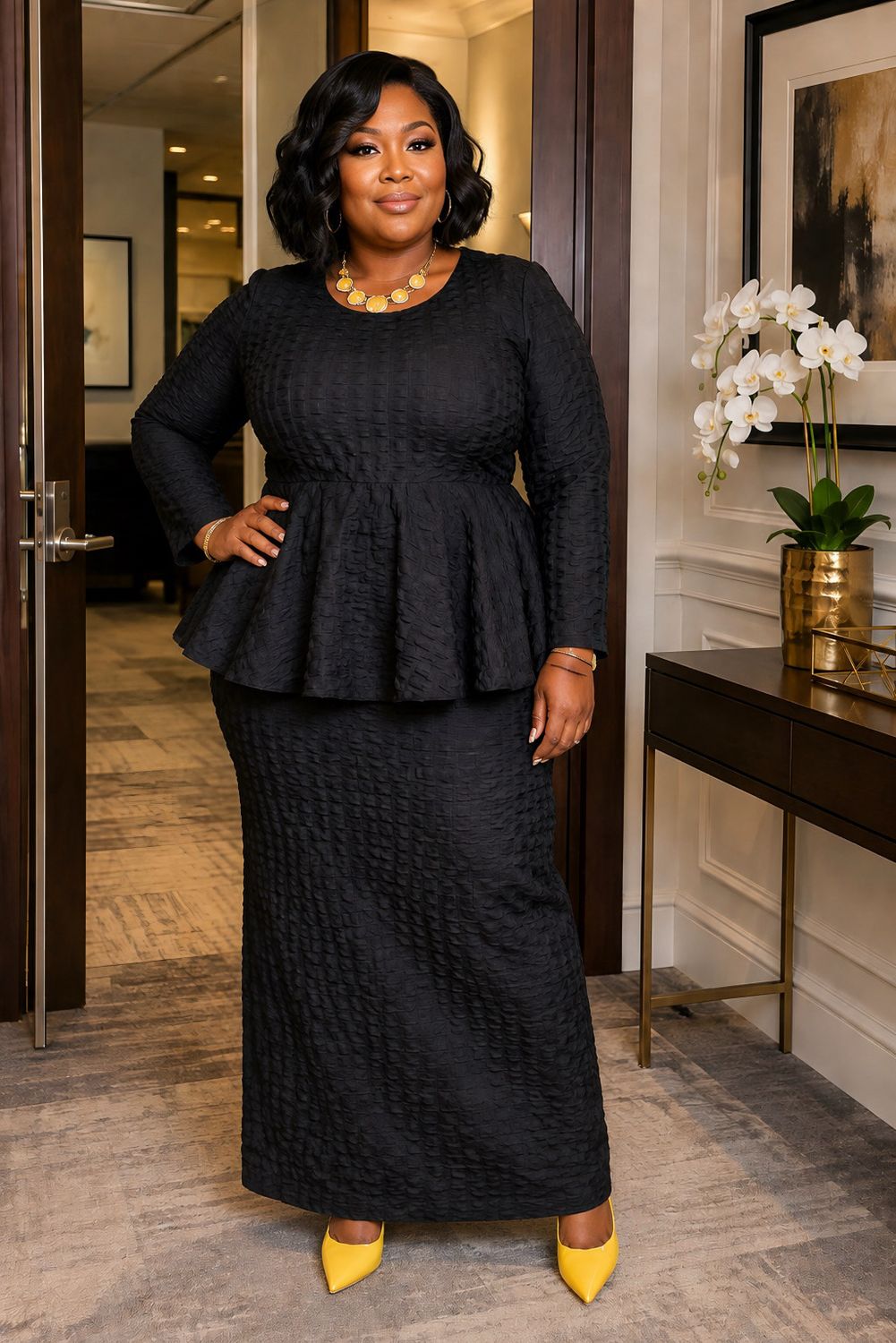 Black Pop Girl Dress