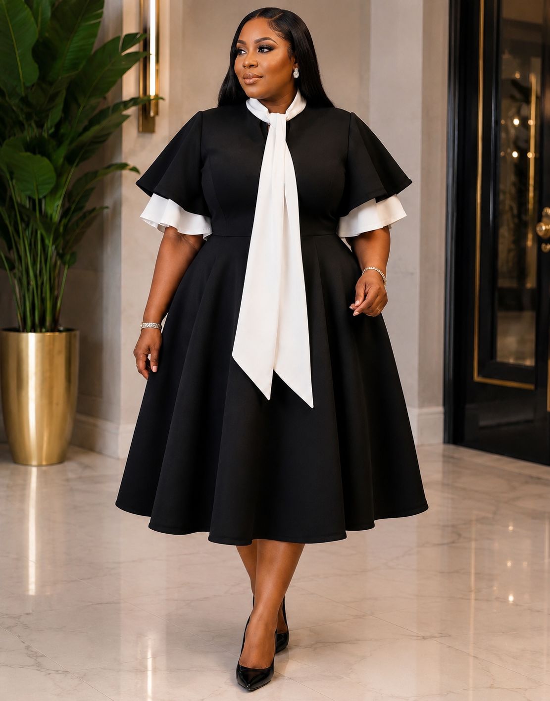 Classic Fallon Swing Dress
