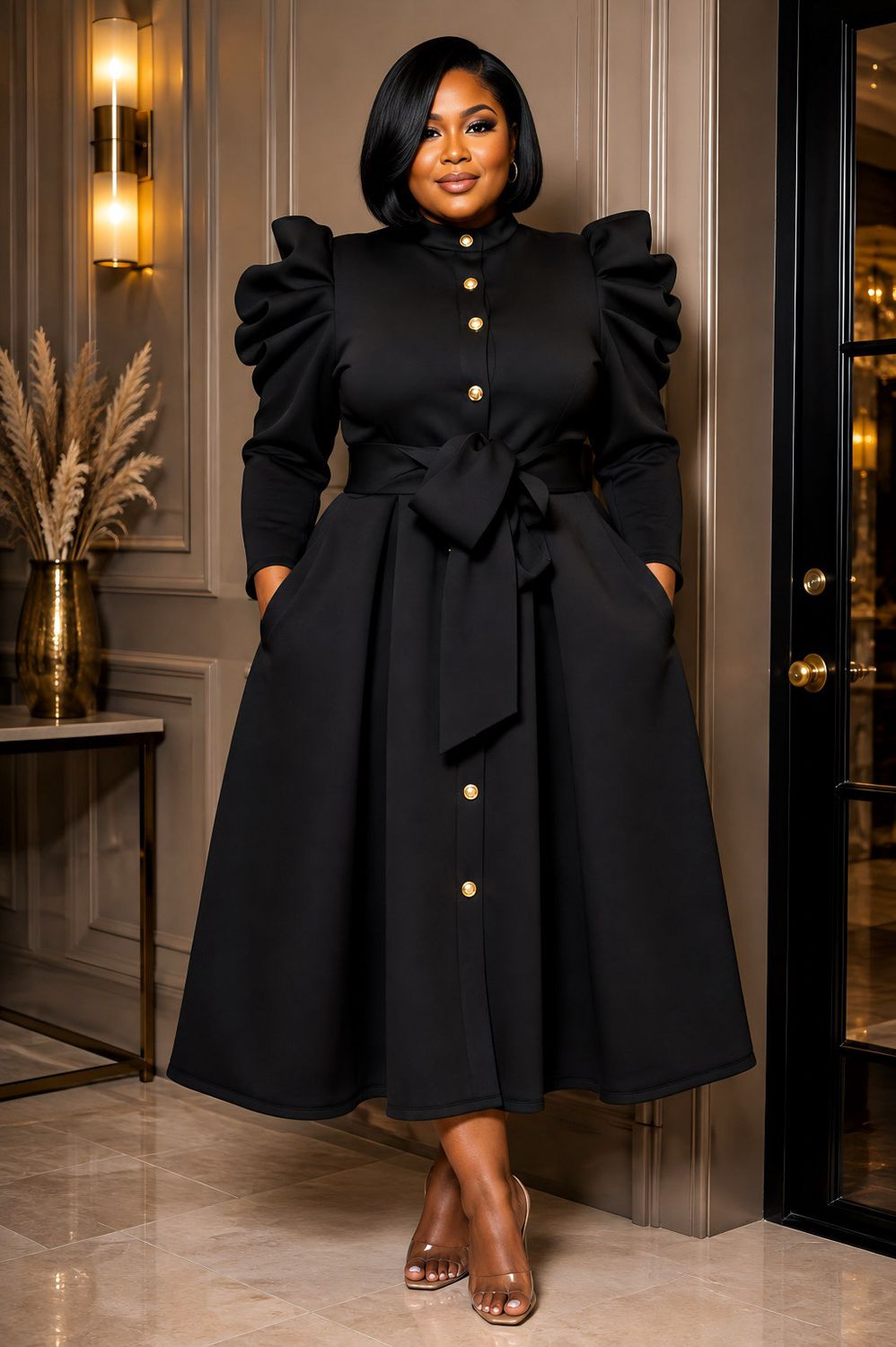 Black Stellar Nutcracker Dress