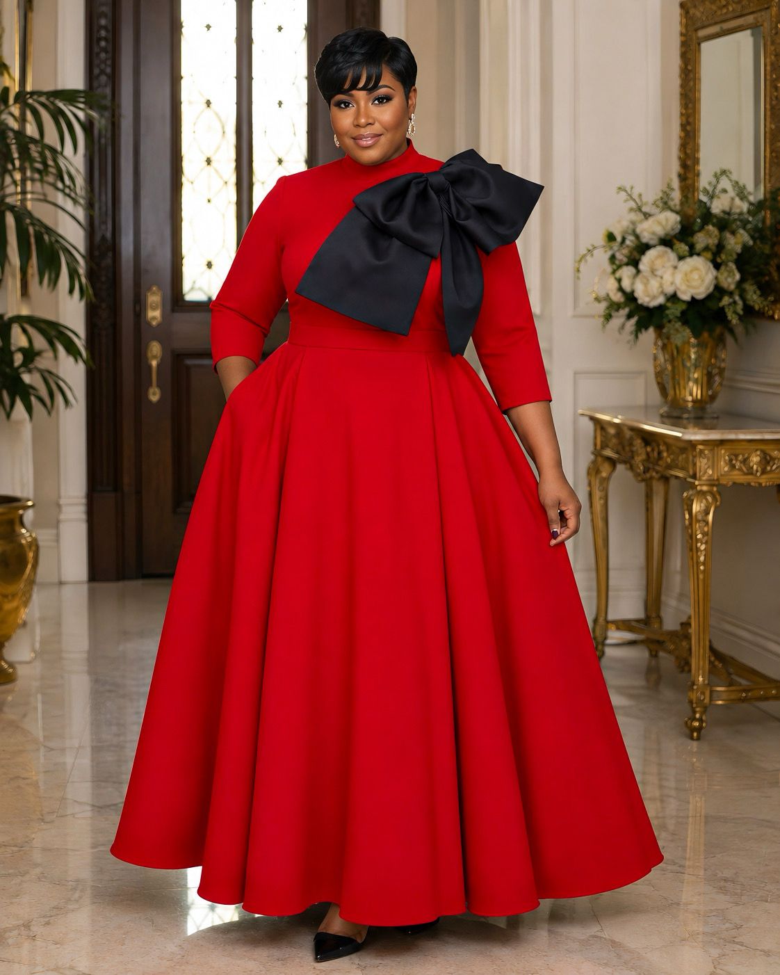 Red Prancy Bella Dress