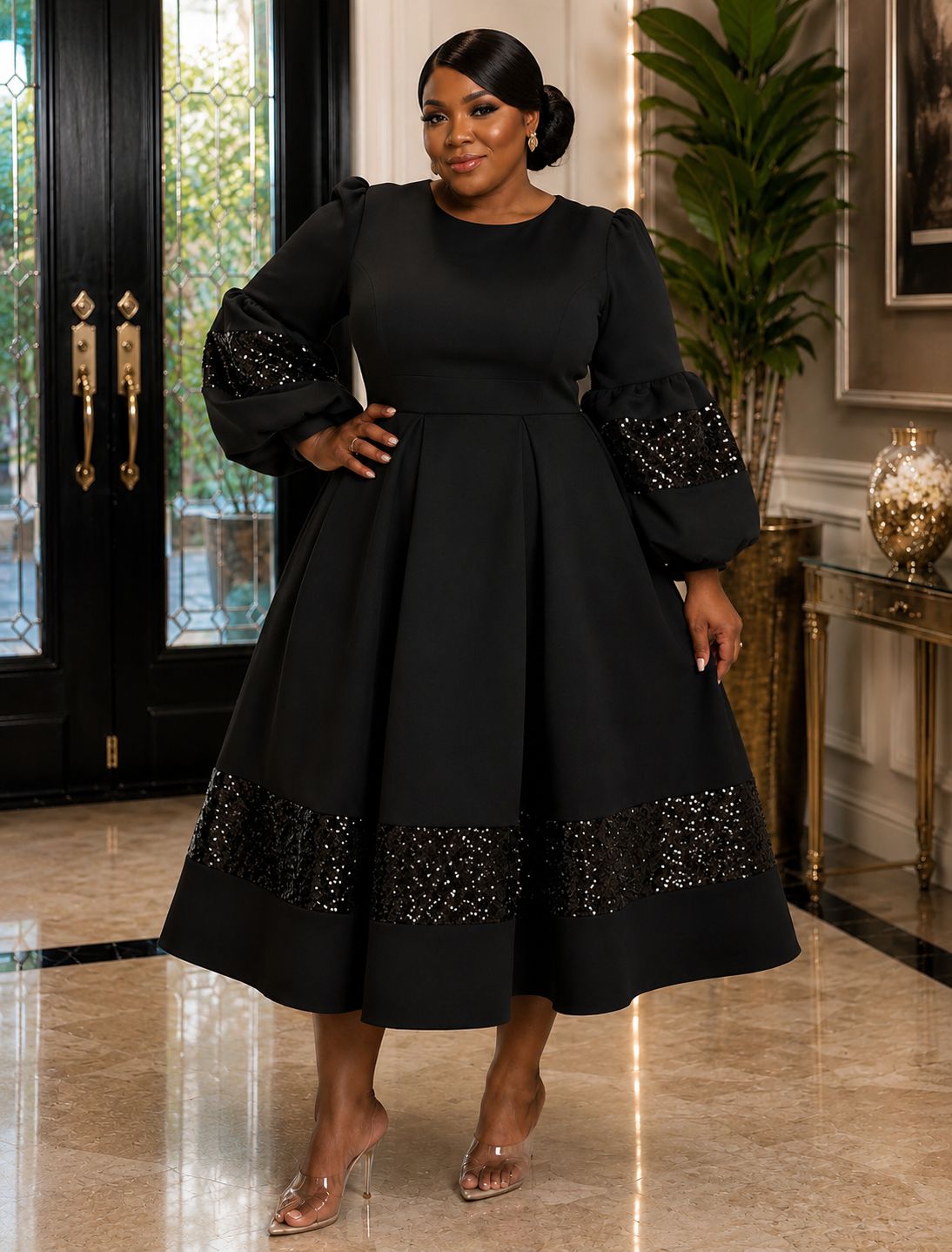 Black Southern Belle Dress