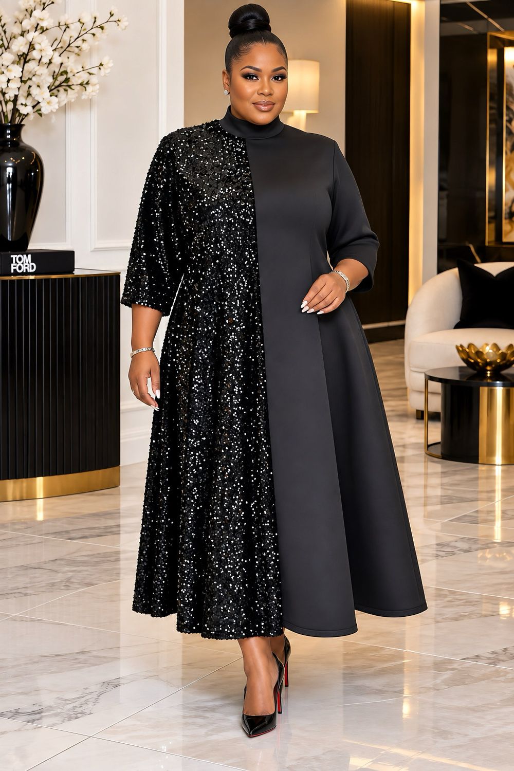 Black Galaxy Schall Dress